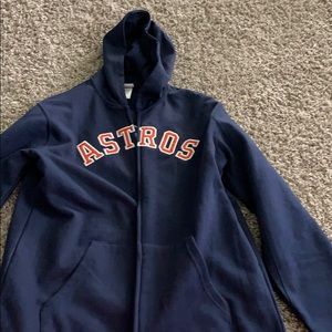 Astros zip up Hoodie